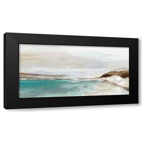 Ocean Oasis Black Modern Wood Framed Art Print by Pearce, Allison