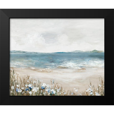 Shoreline Splendor I Black Modern Wood Framed Art Print by Pearce, Allison