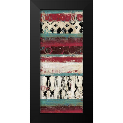 Nouveau II- Mini Black Modern Wood Framed Art Print by Reeves, Tom