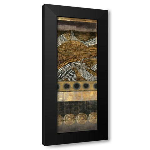 Art Nouveau I Black Modern Wood Framed Art Print by Reeves, Tom