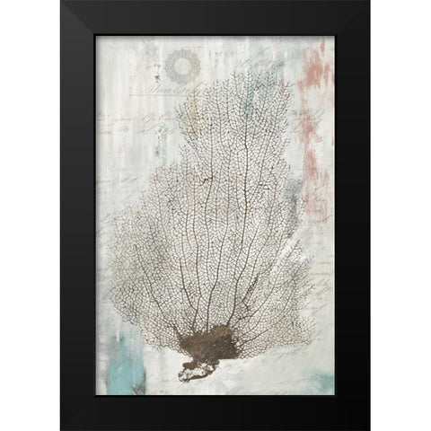 Shabby Chic I Black Modern Wood Framed Art Print by Wilson, Aimee