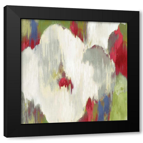 Ikat Avenue I Black Modern Wood Framed Art Print by Wilson, Aimee