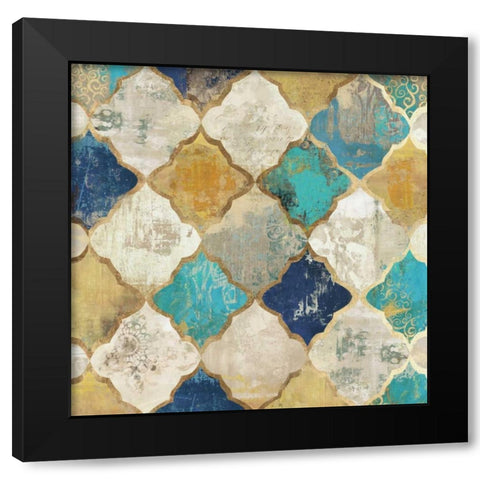 Monaco II Black Modern Wood Framed Art Print by Wilson, Aimee