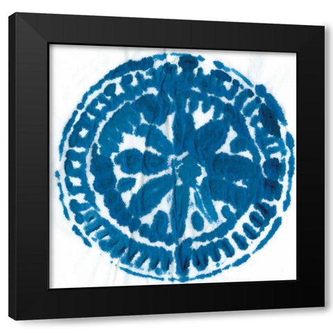 Indigo Dye VI Black Modern Wood Framed Art Print by Wilson, Aimee