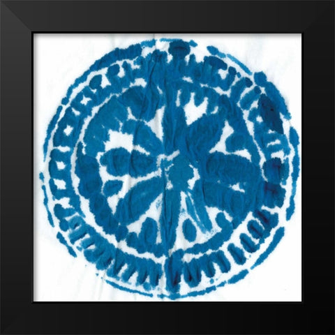 Indigo Dye VI Black Modern Wood Framed Art Print by Wilson, Aimee