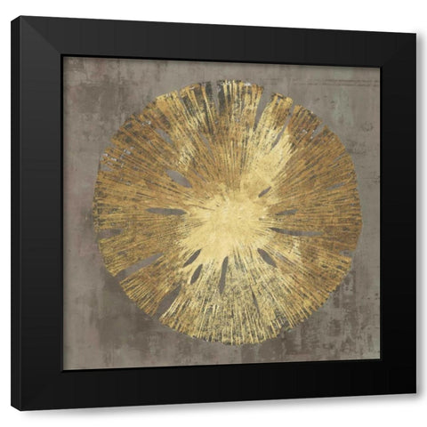 Sand Dollar II Black Modern Wood Framed Art Print by Wilson, Aimee