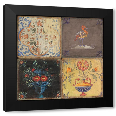 Venezia Black Modern Wood Framed Art Print by Wilson, Aimee