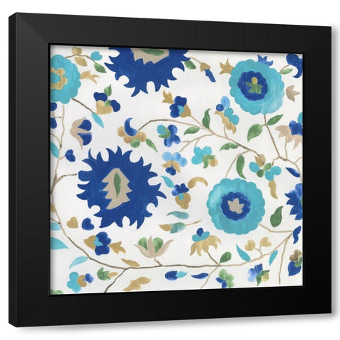 Garden of Delight I Black Modern Wood Framed Art Print by Wilson, Aimee