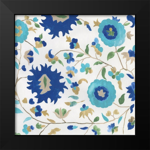 Garden of Delight I Black Modern Wood Framed Art Print by Wilson, Aimee