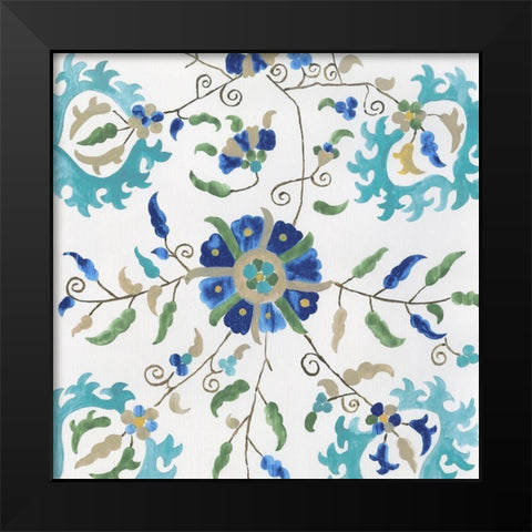 Garden of Delight II Black Modern Wood Framed Art Print by Wilson, Aimee