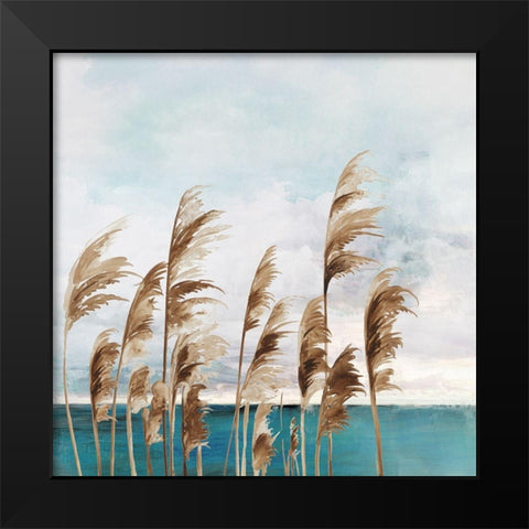 Summer Wind I Black Modern Wood Framed Art Print by Wilson, Aimee