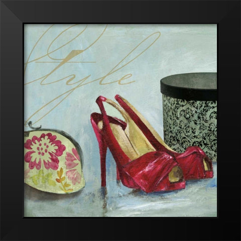 Style - Mini Black Modern Wood Framed Art Print by Wilson, Aimee