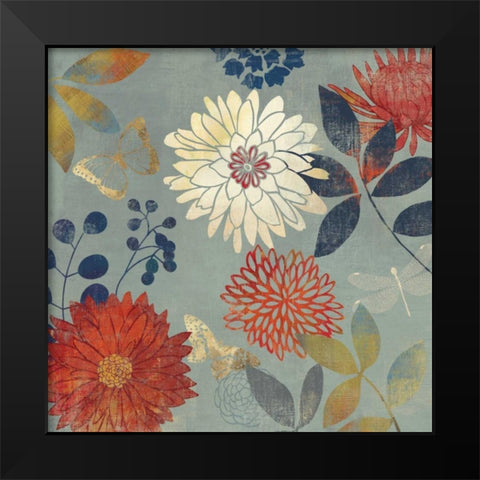Botanical Garden II Black Modern Wood Framed Art Print by Wilson, Aimee