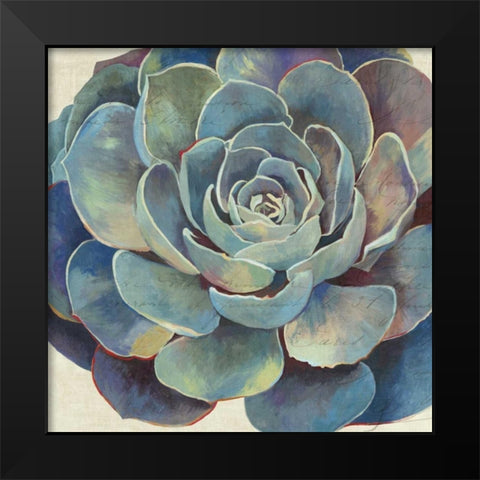 Succulence I - Mini Black Modern Wood Framed Art Print by Wilson, Aimee