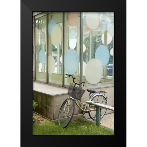 Japan Bicycle - 4 Black Modern Wood Framed Art Print by Blaustein, Alan