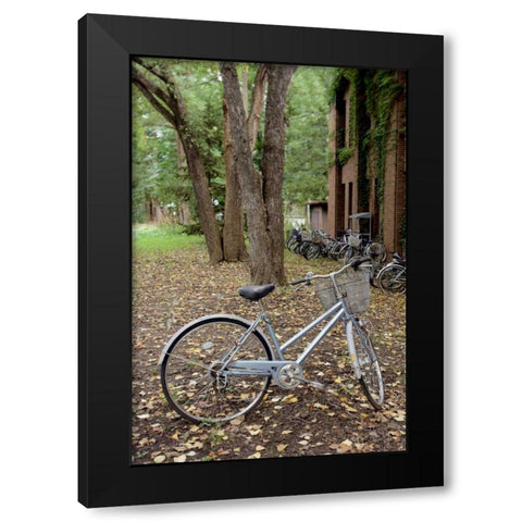 Japan Bicycle - 9 Black Modern Wood Framed Art Print by Blaustein, Alan