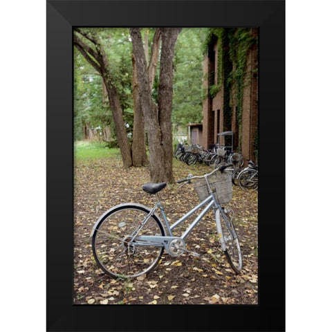Japan Bicycle - 9 Black Modern Wood Framed Art Print by Blaustein, Alan