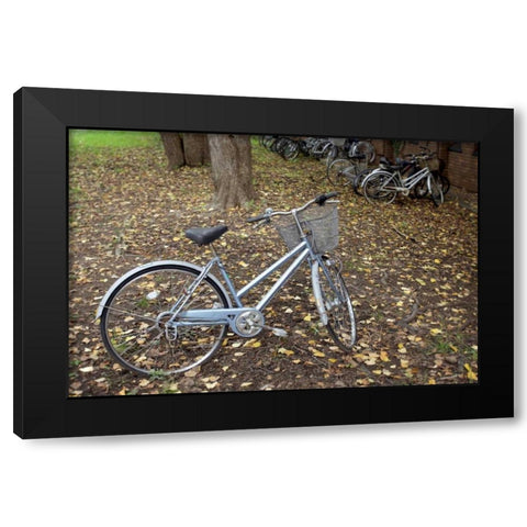 Japan Bicycle - 10 Black Modern Wood Framed Art Print by Blaustein, Alan