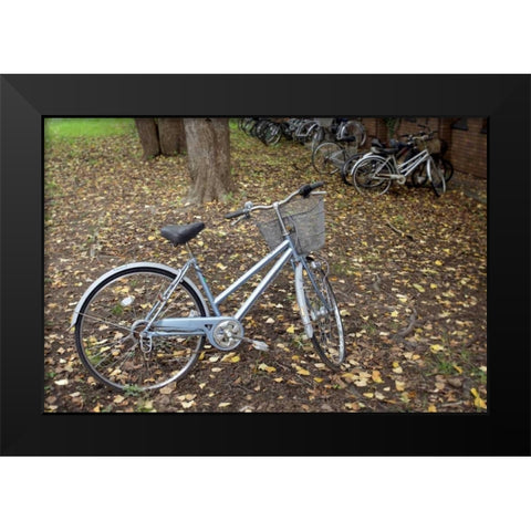Japan Bicycle - 10 Black Modern Wood Framed Art Print by Blaustein, Alan
