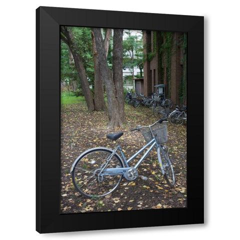Japan Bicycle - 11 Black Modern Wood Framed Art Print by Blaustein, Alan