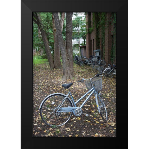 Japan Bicycle - 11 Black Modern Wood Framed Art Print by Blaustein, Alan