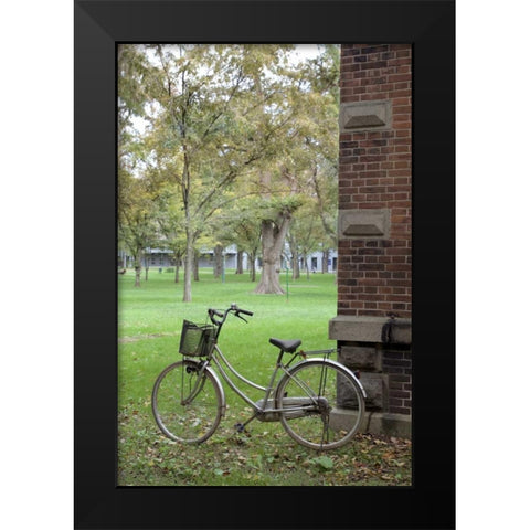 Japan Bicycle - 13 Black Modern Wood Framed Art Print by Blaustein, Alan