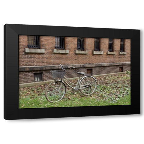 Japan Bicycle - 16 Black Modern Wood Framed Art Print by Blaustein, Alan