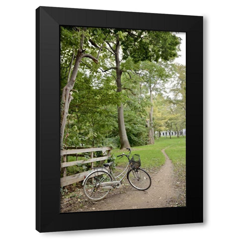 Japan Bicycle - 24 Black Modern Wood Framed Art Print by Blaustein, Alan