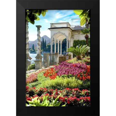 Giardino sul Lago #4 Black Modern Wood Framed Art Print by Blaustein, Alan