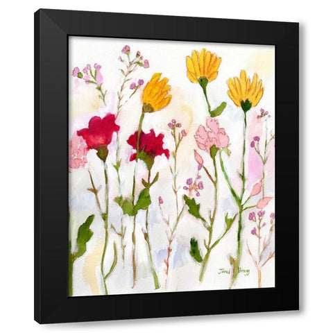 Flowers from Sheeleys Black Modern Wood Framed Art Print with Double Matting by Bragg, Janel