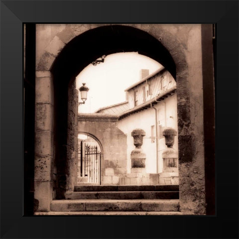 Sevilla Espana Black Modern Wood Framed Art Print by Blaustein, Alan