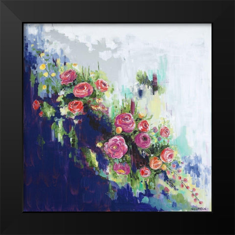 The Dance Black Modern Wood Framed Art Print by Clumeck, Alana