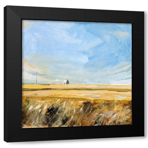 Country Sky Black Modern Wood Framed Art Print by Paraskevas, Michael