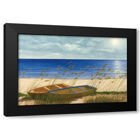 All You Need Black Modern Wood Framed Art Print with Double Matting by Romanello, Diane