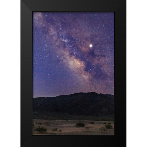 Mesquite Milky Way Black Modern Wood Framed Art Print by Severn, Shawn/Corinne