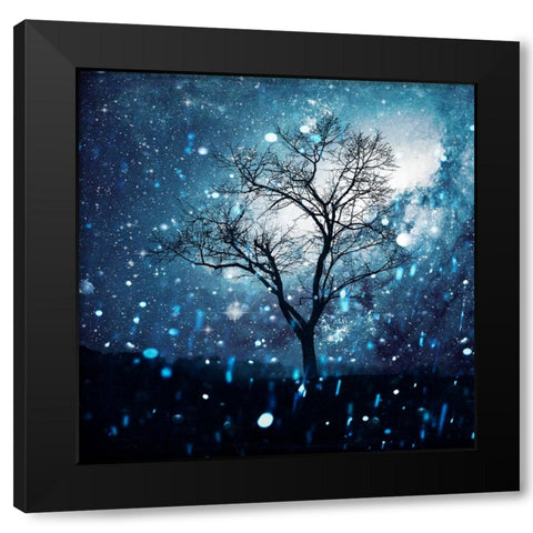 The Miracle Tree Black Modern Wood Framed Art Print by Wustenhagen, Dirk