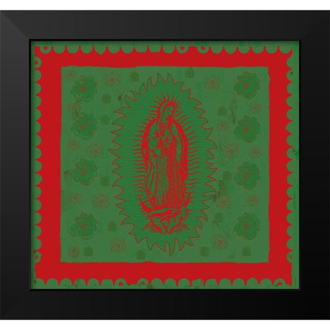 Green Mary Black Modern Wood Framed Art Print by Wiley, Marta