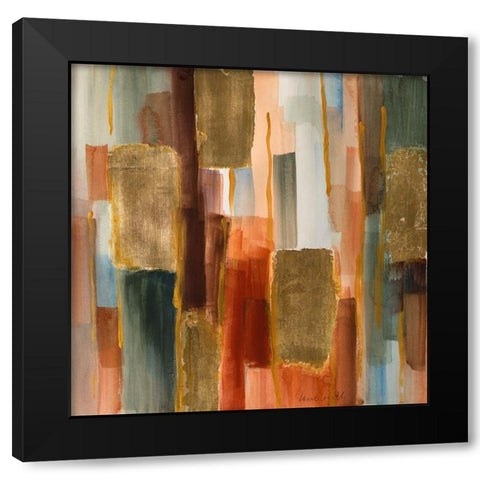 Woodlands I Black Modern Wood Framed Art Print by Loreth, Lanie