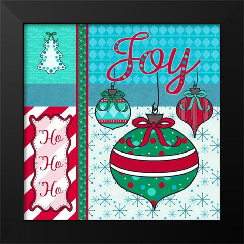 Nostalgia Christmas I Black Modern Wood Framed Art Print by Metz, Andi