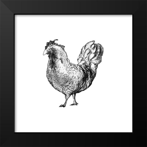 Barnyard Coop I Black Modern Wood Framed Art Print by Diannart