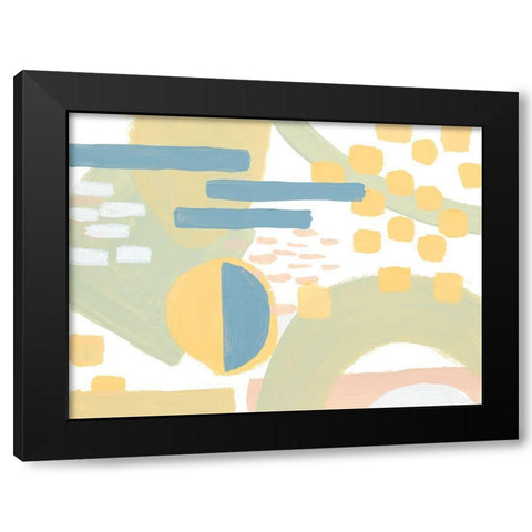 To The Tune Black Modern Wood Framed Art Print by Loreth, Lanie
