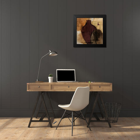 Glass Gathering I Black Modern Wood Framed Art Print by Loreth, Lanie