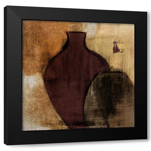 Glass Gathering I Black Modern Wood Framed Art Print with Double Matting by Loreth, Lanie