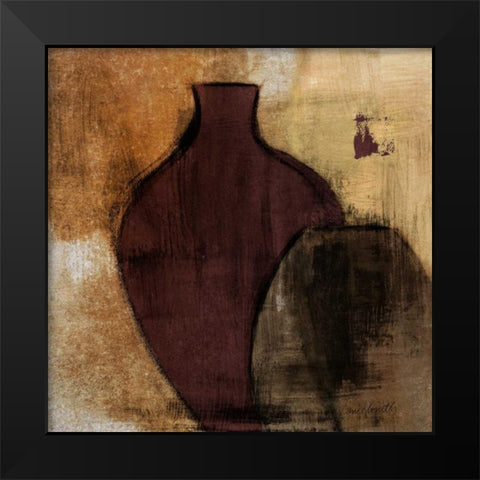 Glass Gathering I Black Modern Wood Framed Art Print by Loreth, Lanie