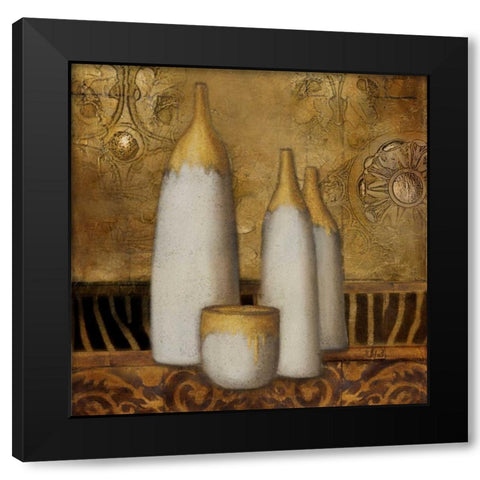 Elegantisimo on Safari II Black Modern Wood Framed Art Print with Double Matting by Pinto, Patricia