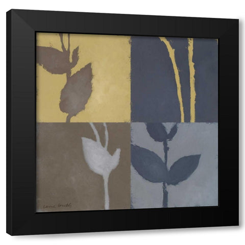 Serene Expression I Black Modern Wood Framed Art Print with Double Matting by Loreth, Lanie