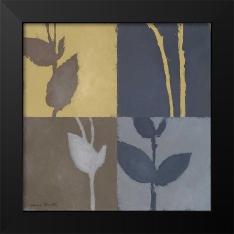 Serene Expression I Black Modern Wood Framed Art Print by Loreth, Lanie