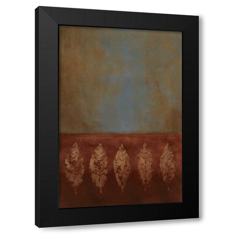 Stem of Brunir I Black Modern Wood Framed Art Print with Double Matting by Loreth, Lanie