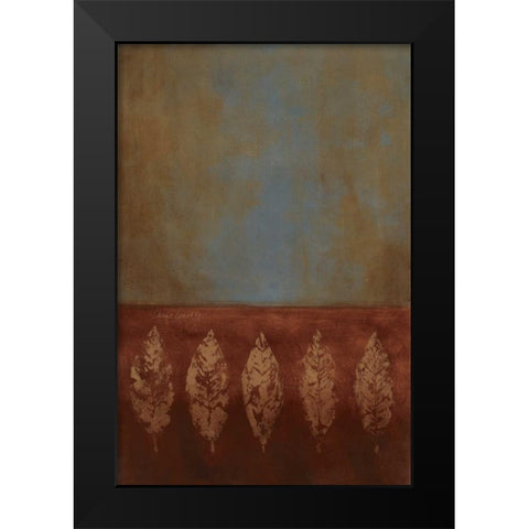 Stem of Brunir I Black Modern Wood Framed Art Print by Loreth, Lanie