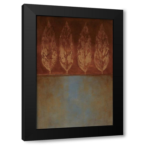 Stem of Brunir II Black Modern Wood Framed Art Print with Double Matting by Loreth, Lanie